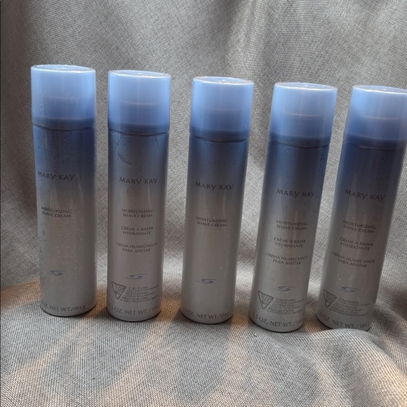 Lot of 5 Cans -Mary Kay Moisturizing Shave Cream6.5 Oz.NEW Sealed
